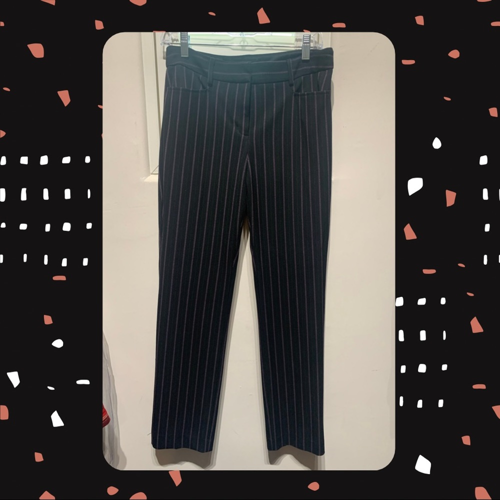 Express striped columnist pants. Size 6.